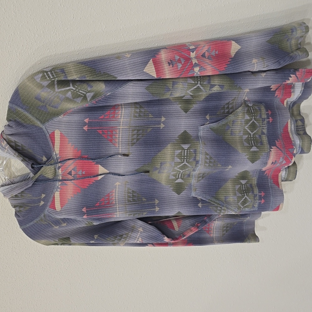 Chaps Ralph Lauren Aztec Thermal Sz LG - Picture 9 of 12